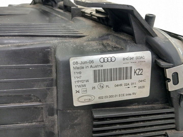 Frontscheinwerfer Audi A4 B6 8H0941003AC Links Scheinwerfer Headlight SCH7929362824fr