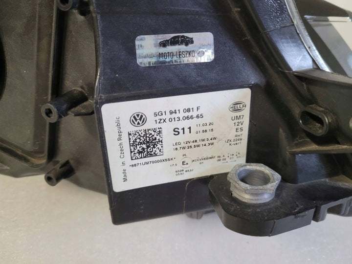 Frontscheinwerfer VW Golf VII 5G1941081F Links Scheinwerfer Headlight SCH7930153850nk