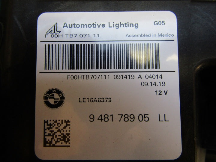 Frontscheinwerfer BMW X5 G05 G06 948178905 Laser Links Scheinwerfer Headlight SCH7947911403hl