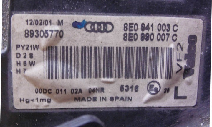 Frontscheinwerfer Audi A4 8E0941004C 8E0941003C Ein Satz Scheinwerfer Headlight SCH7990158092dd