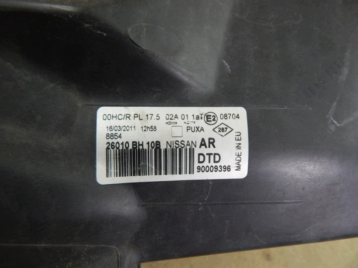 Frontscheinwerfer Nissan Note 26010BH10B Rechts Scheinwerfer Headlight SCH8002047577td