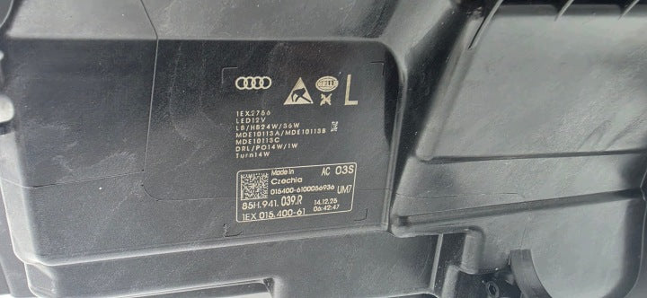Frontscheinwerfer Audi E-Tron E Tron 85H941039R LED Links Scheinwerfer Headlight SCH8015034435tf