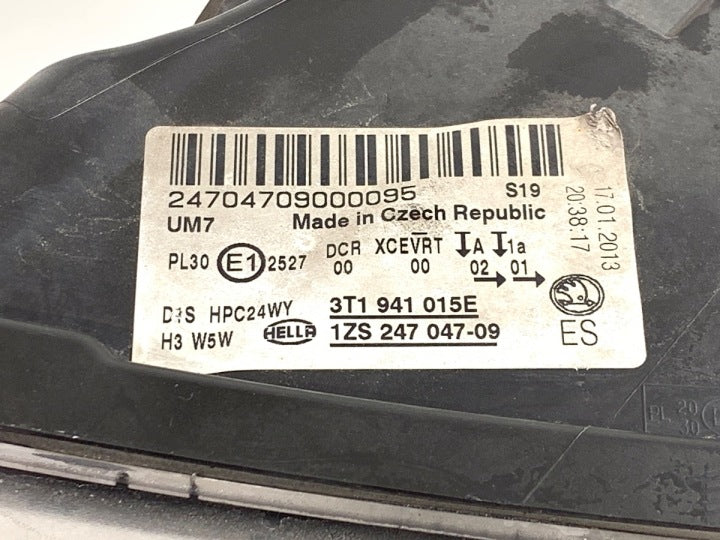 Frontscheinwerfer Skoda Superb II LORK-730-28256 3T1941015E Links Headlight SCH8079101774jg
