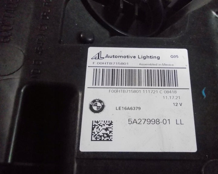 Frontscheinwerfer BMW X5 G05 G06 5A27998-01 Laser Rechts Scheinwerfer Headlight SCH8124281995pr