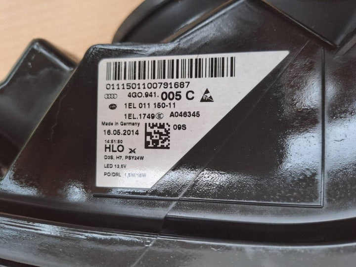 Frontscheinwerfer Audi A6 C7 1EL01115011 4G0941005C Links Scheinwerfer Headlight SCH8128652389mp