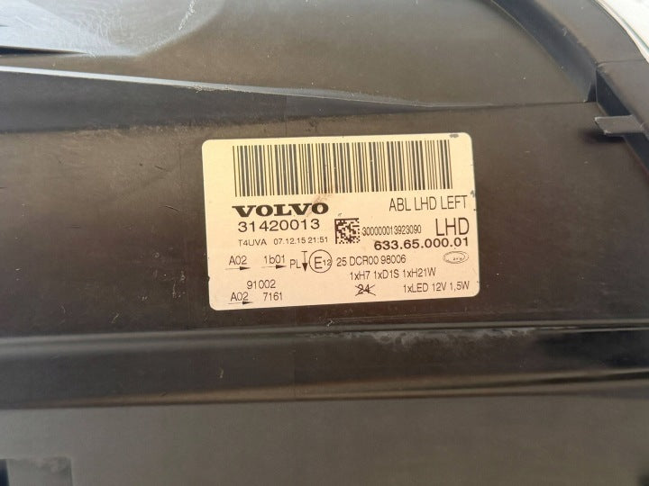 Frontscheinwerfer Volvo V70 S80 31420013 Xenon Links Scheinwerfer Headlight SCH8190273564da