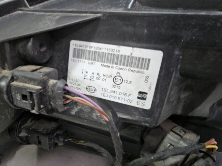 Frontscheinwerfer Seat Mii 1EJ010671-02 Rechts Scheinwerfer Headlight SCH8210744357rk