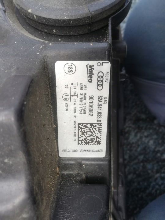 Frontscheinwerfer Audi A1 82A941033D LED Links Scheinwerfer Headlight SCH8239125553sv