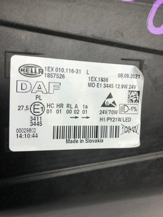 Frontscheinwerfer Daf 1857526BB LED Links Scheinwerfer Headlight SCH8246125120lx