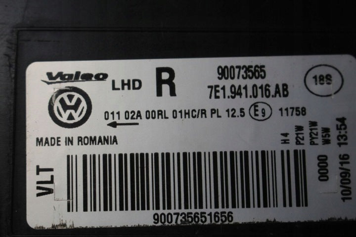Frontscheinwerfer VW T6 90073565 Rechts Scheinwerfer Headlight SCH8341926721hl