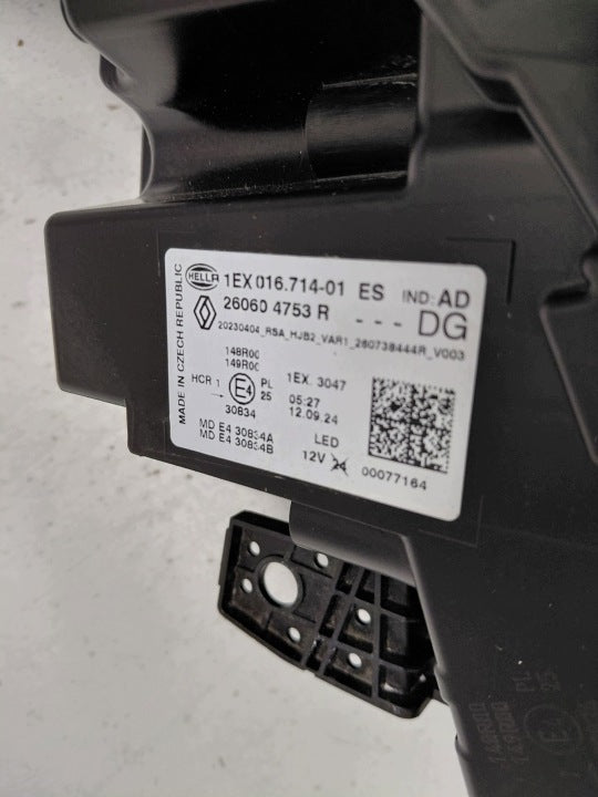 Frontscheinwerfer Renault Captur II 260604753R Links Scheinwerfer Headlight SCH8432172892bo