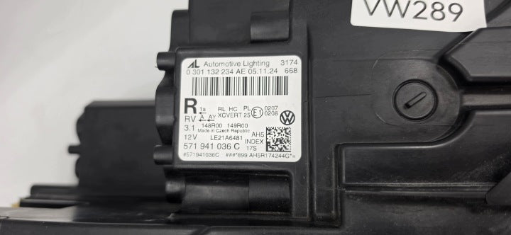 Frontscheinwerfer VW Tiguan 571941036C LED Rechts Scheinwerfer Headlight SCH8440620700ap