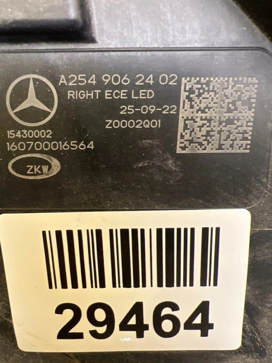 Frontscheinwerfer Mercedes-Benz Glc A2549062402 LED Rechts Headlight SCH8452751487vo
