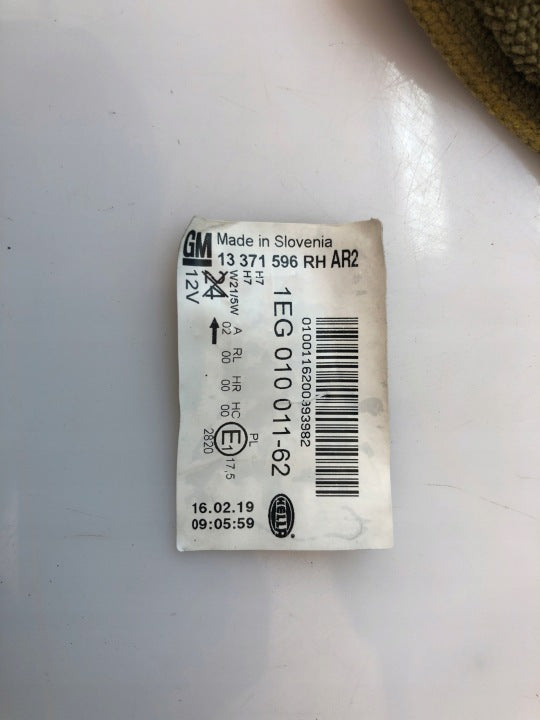 Frontscheinwerfer Opel Astra J 1EG010011 Rechts Scheinwerfer Headlight SCH8489701386zo