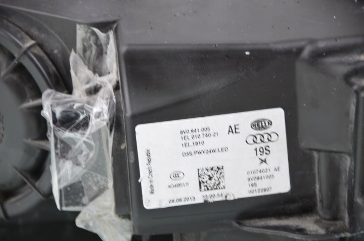 Frontscheinwerfer Audi A3 8V0941005 Links Scheinwerfer Headlight SCH8518813420ve