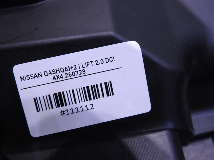 Frontscheinwerfer Nissan Qashqai I J10 28010BR60A Rechts Scheinwerfer Headlight SCH8564196852pb
