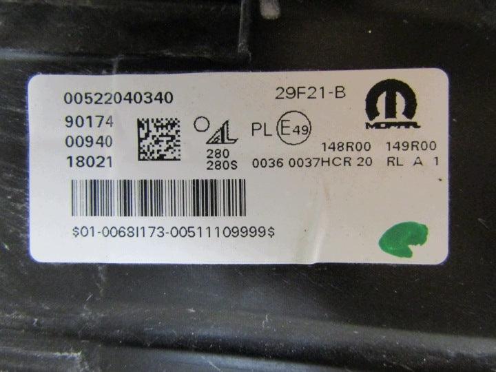 Frontscheinwerfer Jeep Compass 522040340 LED Links Scheinwerfer Headlight SCH8603067352ki