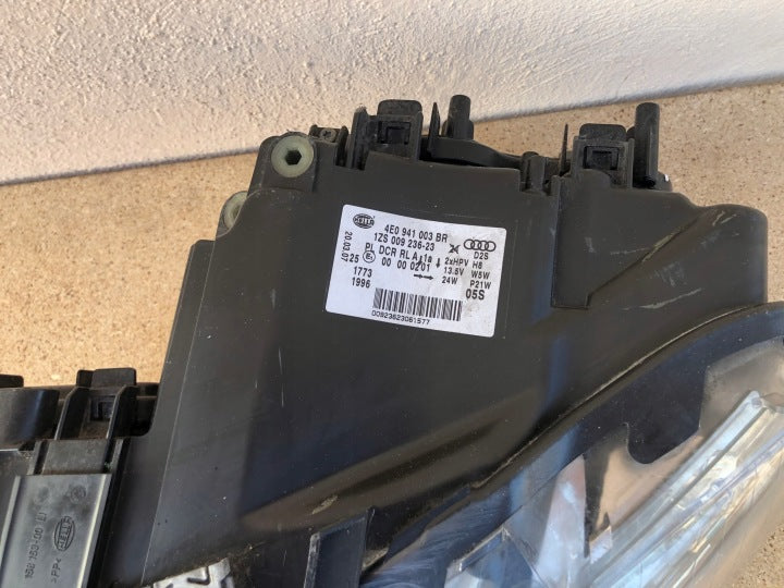 Frontscheinwerfer Audi A8 4E0941003 Xenon Links Scheinwerfer Headlight SCH8675156546rj