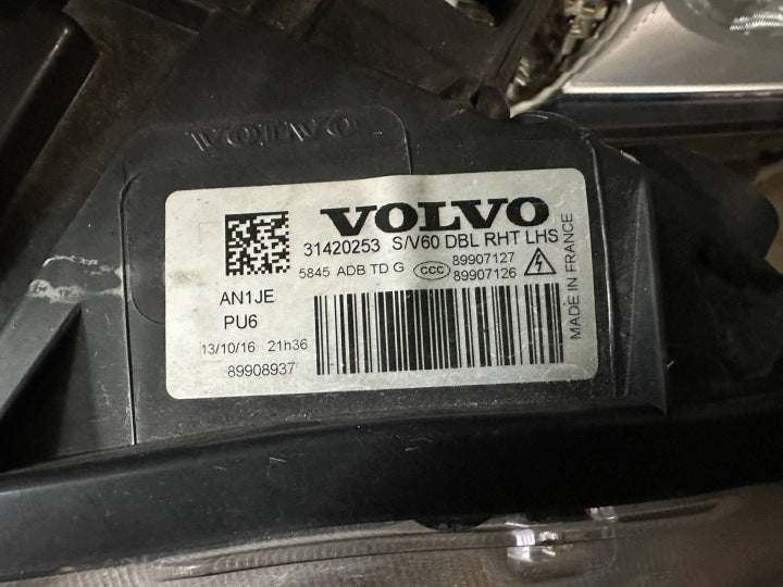 Frontscheinwerfer Volvo V60 I S60 31420253 Links Scheinwerfer Headlight SCH8718853560zz