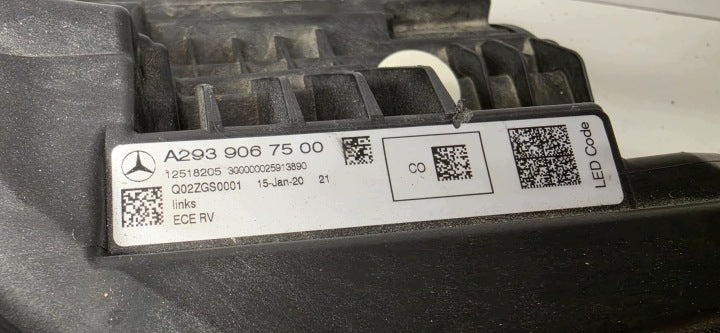 Frontscheinwerfer Mercedes-Benz Eqc A2939067500 LED Links Scheinwerfer Headlight SCH8750831759ig