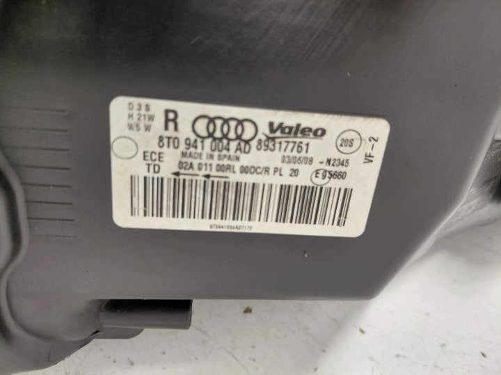 Frontscheinwerfer Audi A5 8T0941004AD Rechts Scheinwerfer Headlight SCH8785049050lh