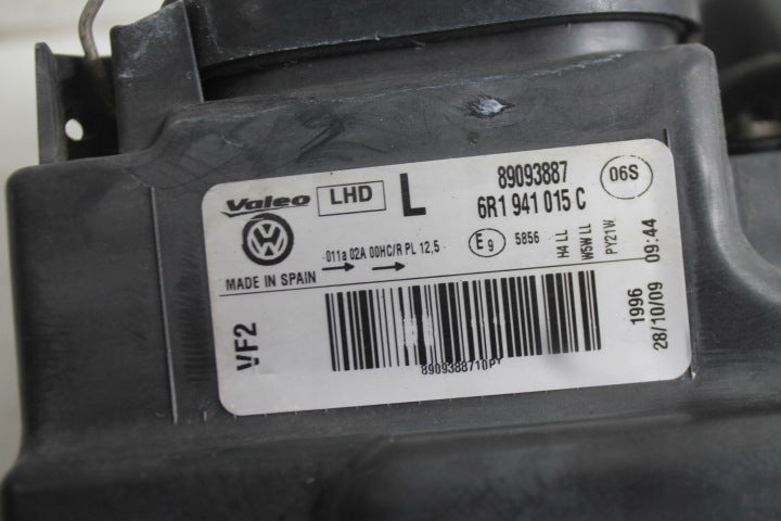 Frontscheinwerfer VW Polo 6r1 6R1941015C Links Scheinwerfer Headlight SCH8799378575xi