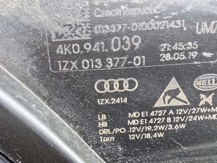 Frontscheinwerfer Audi A6 C8 4K0941039 LED Links Scheinwerfer Headlight SCH8801193630hm