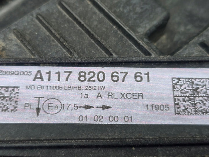 Frontscheinwerfer Mercedes-Benz Cla A1178206761 LED Links Scheinwerfer Headlight SCH8820863207le