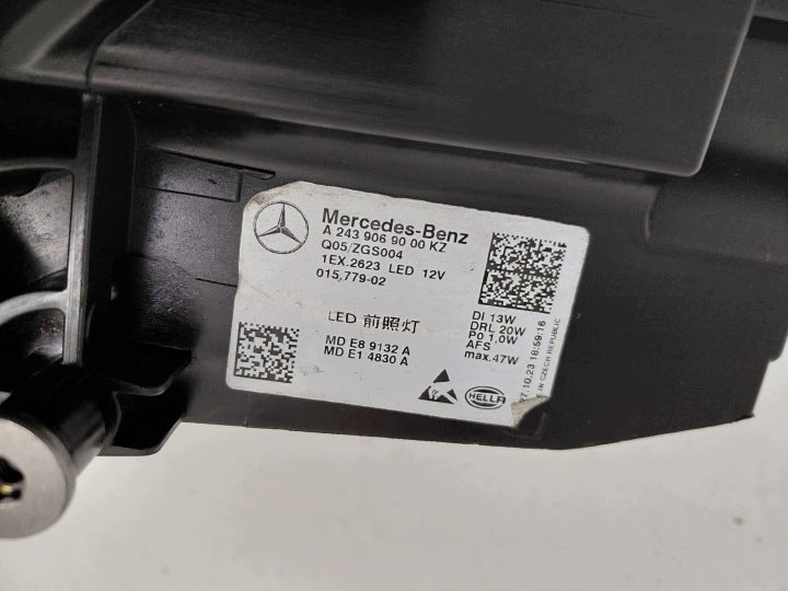 Frontscheinwerfer Mercedes-Benz Eqa Eqb A2439069000 Rechts Headlight SCH8836202750jw