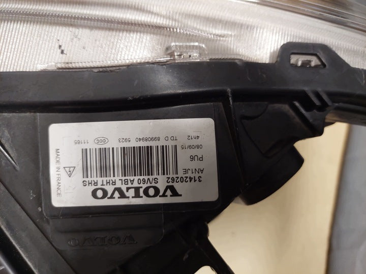 Frontscheinwerfer Volvo V60 S60 31420108 31420262 Xenon Rechts oder Links SCH8853688954ca