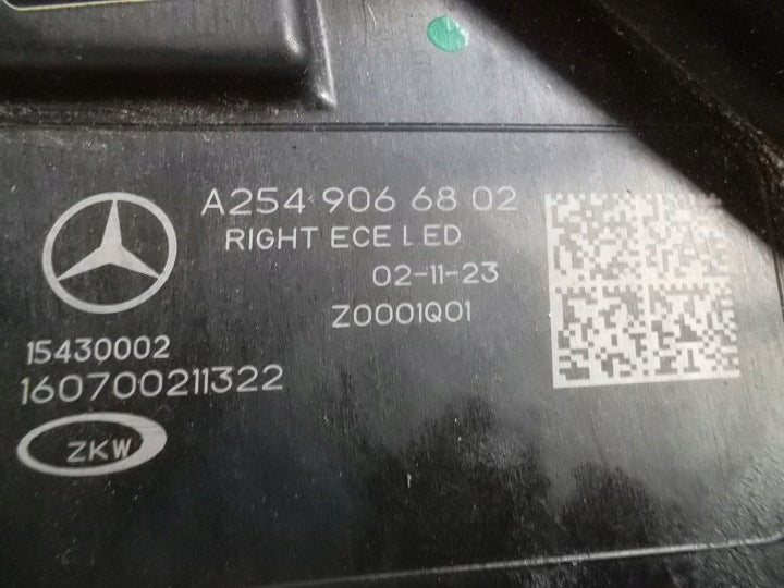 Frontscheinwerfer Mercedes-Benz Glc A2549066802 Rechts Scheinwerfer Headlight SCH8856864276vp