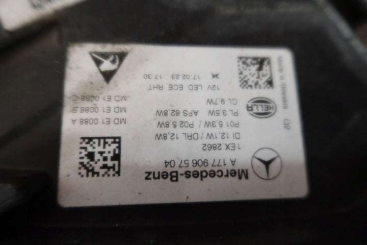 Frontscheinwerfer Mercedes-Benz W177 A1779065704 Links Scheinwerfer Headlight SCH8887120404kz