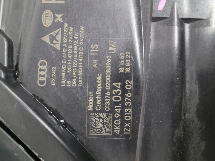 Frontscheinwerfer Audi A6 C8 4K0941034 Full LED Rechts Scheinwerfer Headlight SCH8928135102dk
