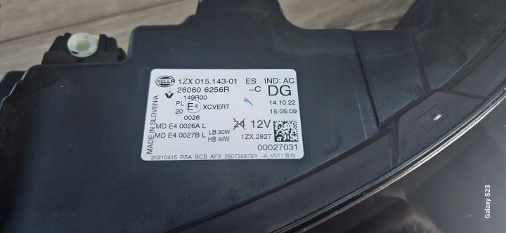 Frontscheinwerfer Renault Megane E-Tech 260606256R Links Scheinwerfer Headlight SCH8943858471lm