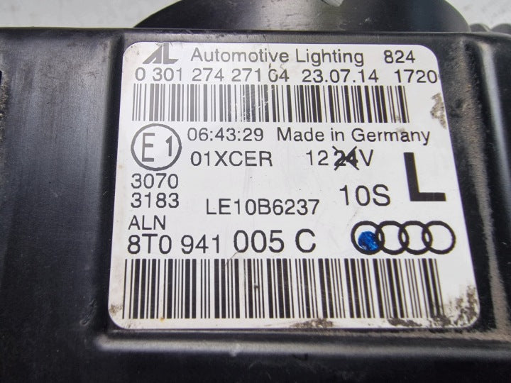 Frontscheinwerfer Audi A5 8T0941005C Links Scheinwerfer Headlight SCH8989295936pc