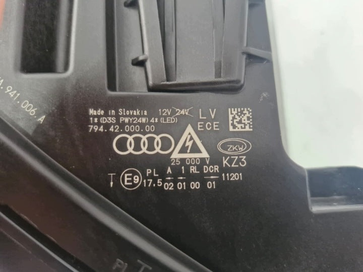 Frontscheinwerfer Audi A1 8XA941006 Rechts Scheinwerfer Headlight SCH8991468771ln