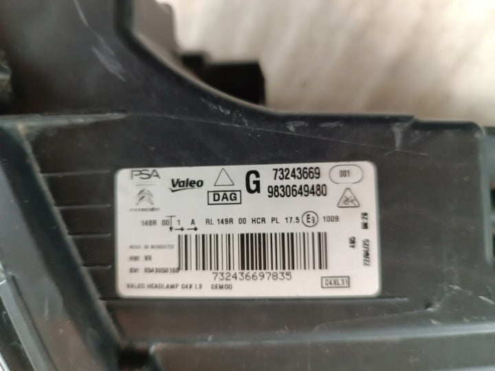Frontscheinwerfer Citroën C4 III 9830649480 LED Links Scheinwerfer Headlight SCH9056630397of