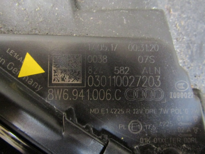Frontscheinwerfer Audi A5 8W6941006C Xenon Rechts Scheinwerfer Headlight SCH9059338974lu