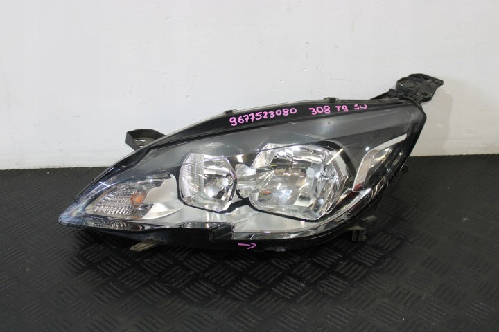 Frontscheinwerfer Peugeot 308 I 9677523080 Links Scheinwerfer Headlight SCH9089430847bv