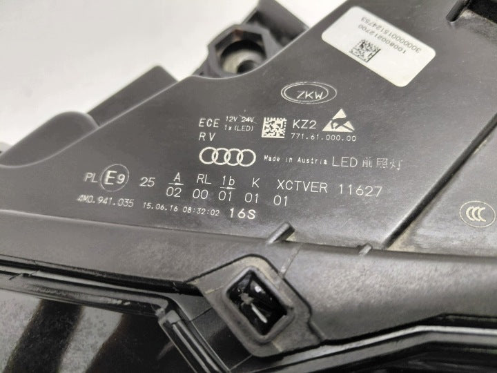 Frontscheinwerfer Audi Q7 4M0941035 Links Scheinwerfer Headlight SCH9091578113dd