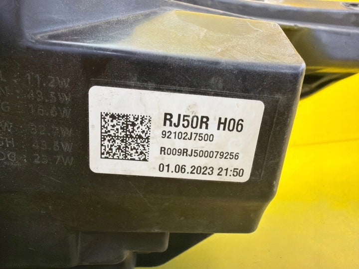 Frontscheinwerfer Kia Ceed 92102-J7500 LED Rechts Scheinwerfer Headlight SCH9099539996sr