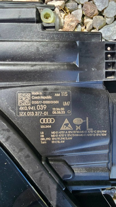 Frontscheinwerfer Audi A6 4K0941039 Ein Satz Scheinwerfer Headlight SCH9103579180en