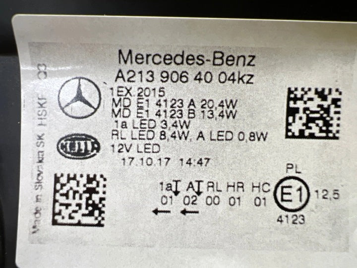 Frontscheinwerfer Mercedes-Benz W213 A2139063904 A2139064004 LED Ein Satz SCH9116538713io