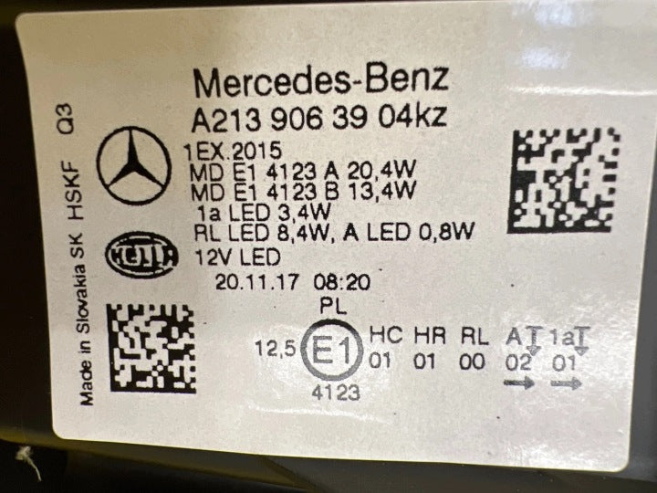 Frontscheinwerfer Mercedes-Benz W213 A2139063904 A2139064004 LED Ein Satz SCH9116538713io