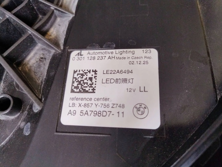 Frontscheinwerfer BMW 5 5A798D7 Full LED Links Scheinwerfer Headlight SCH9126891810wh
