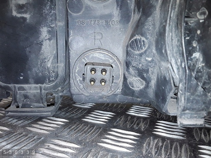 Frontscheinwerfer Volvo 740 087731103 Rechts Scheinwerfer Headlight SCH9165074433ih