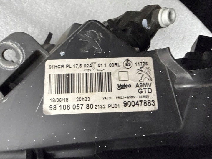 Frontscheinwerfer Peugeot 208 II 9810805780 Links Scheinwerfer Headlight SCH9185755422sp
