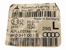 Load image into Gallery viewer, Frontscheinwerfer Audi A4 8K0941003S Links Scheinwerfer Headlight SCH9194924483bv