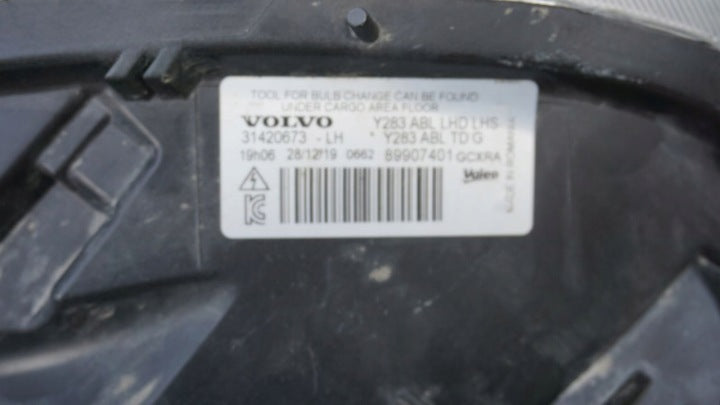 Frontscheinwerfer Volvo S60 V60 31420673 Xenon Links Scheinwerfer Headlight SCH9207834355nr
