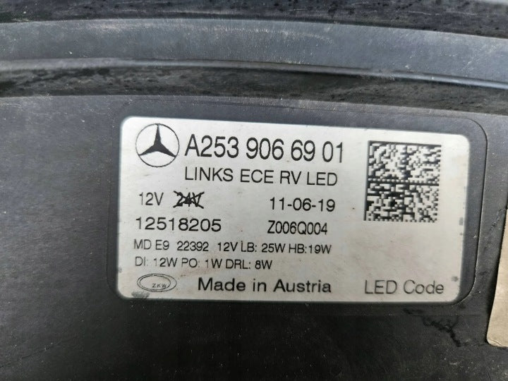 Frontscheinwerfer Mercedes-Benz Glc C253 X253 A2539066901 LED Links Headlight SCH9225558379uk